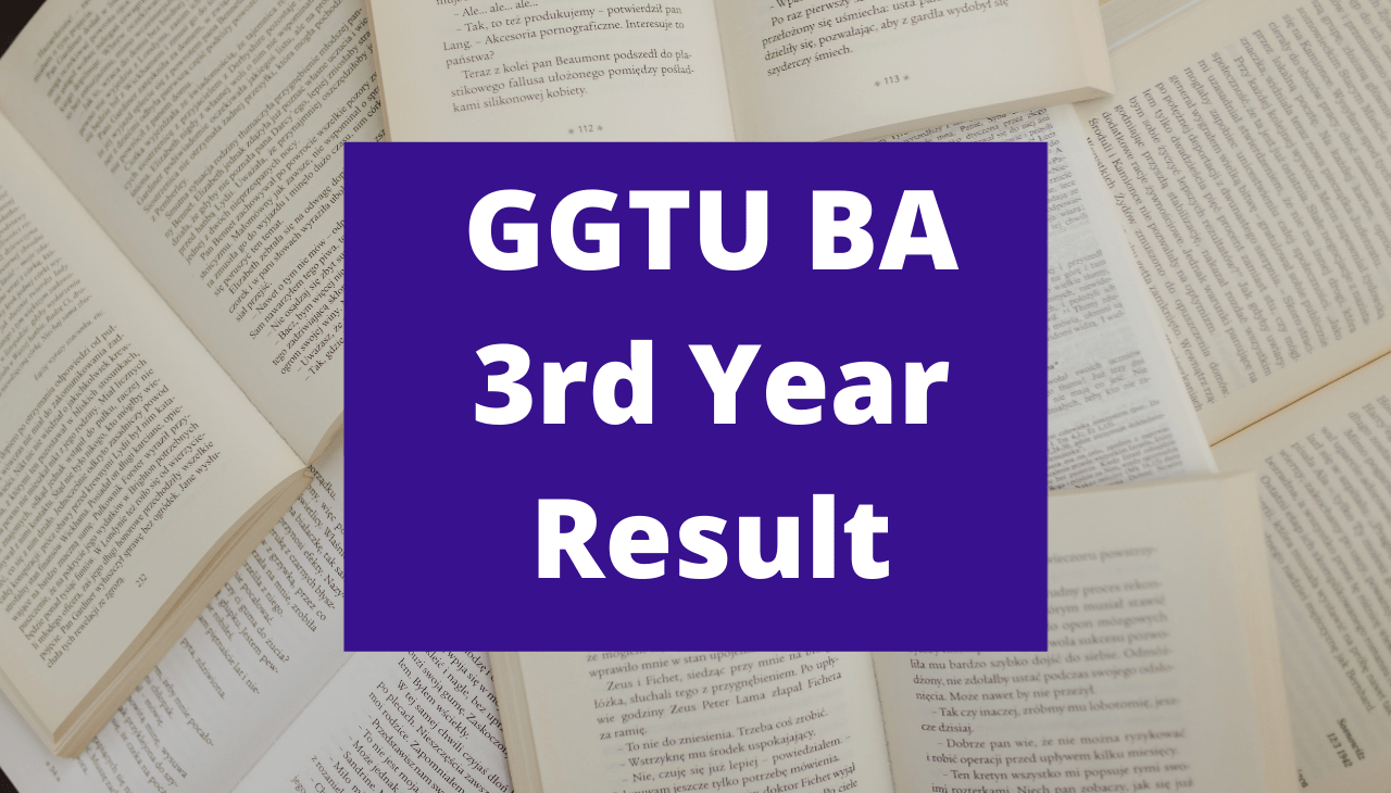 GGTU BA 3rd Year Result 2022