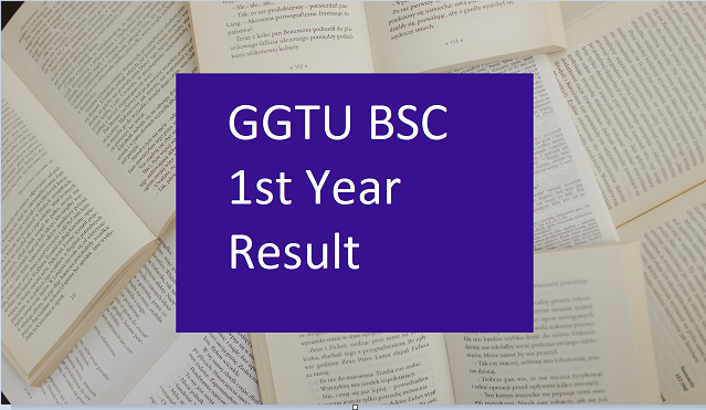 GGTU BSC 1st Year Result 2022